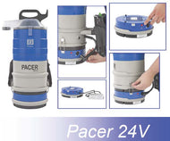 VACUUM Backpack Pacer 24V 2Battery /Hepa