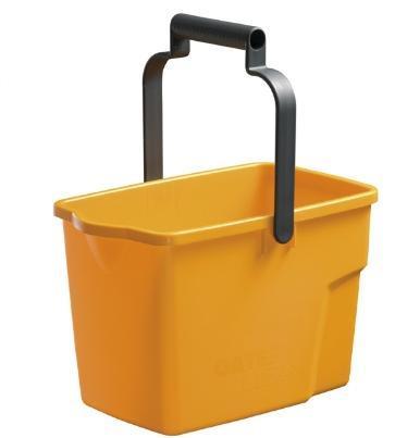 BUCKET Multi Purpose 9 Litre PVC R/B/G/Y