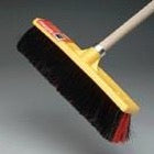 BROOM PVC Bulldozer Hard 60cm inc.handle